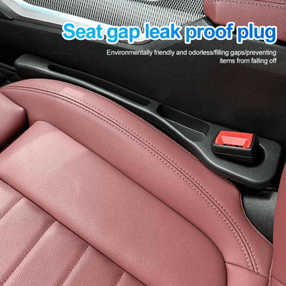 Pack of 2 Car Seat Gap Filler Organizer – EVA Car Organizer Fills Gap Between Seat & Console, Universal Fit with Buckle Base, Car Phone Holder wallet key holder Gap Pad for Cars & SUVs - AUTOXPO