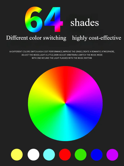 AUTOXPO car led K4 dashboard ambient cardi style led strip light 1 strip of 110cm Bluetooth app controlled remote rgb atmosphere led universal usb plug and play - AUTOXPO