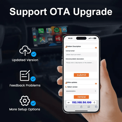 The Mini SE - 5B PRO is a wireless CarPlay and Android Auto adapter that converts wired connections to wireless, supporting seamless phone - to - car screen functions like music, navigation, and voice control via Siri or Google Assistant - AUTOXPO