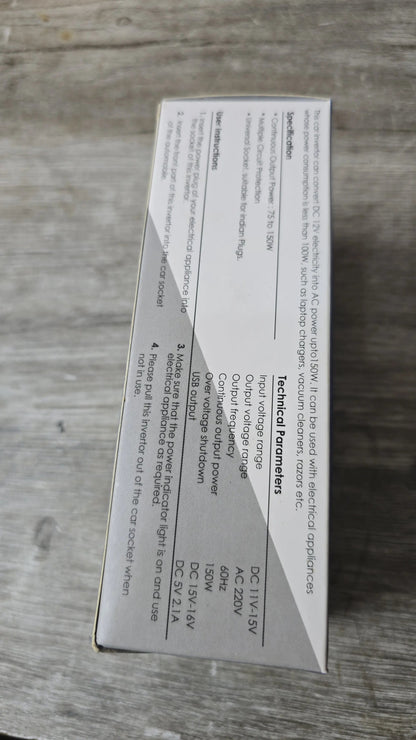 Car inverter dc to ac converter charger laptop maruti genuine dc to ac - AUTOXPO