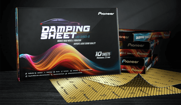 Car damping sheets pioneer