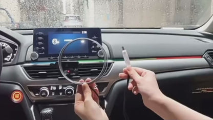 AUTOXPO car led K4 dashboard ambient cardi style led strip light 1 strip of 110cm Bluetooth app controlled remote rgb atmosphere led strip light