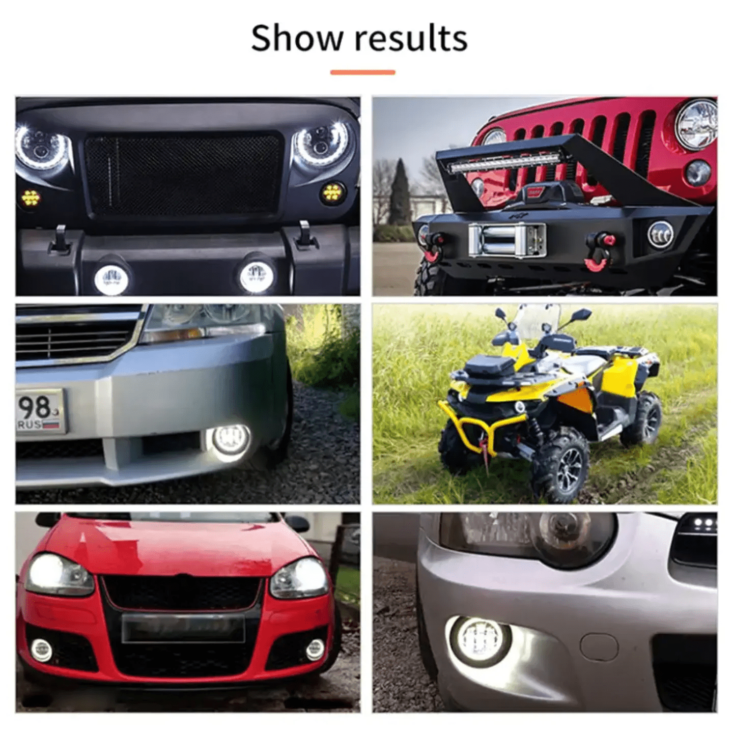 CAR LED FOG LAMP FOGLIGHT 3.5INCH UNIVERSAL ROUND SHAPE WITH DRL AND INDICATOR 3 PROJECTOR LENS STRAIGHT LINE FLOOD BEAM PATTERN - AUTOXPOCAR LED FOG LAMP FOGLIGHT 3.5INCH UNIVERSAL ROUND SHAPE WITH DRL AND INDICATOR 3 PROJECTOR LENS STRAIGHT LINE FLOOD BEAM PATTERNAUTOXPO